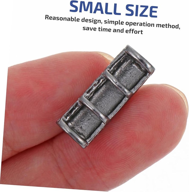 Zinc Alloy Watch Band Connectors Adapter Rose Gold 10Pcs Replacement Links for Men Women - Image 5